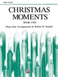 Christmas Moments No. 2 piano sheet music cover